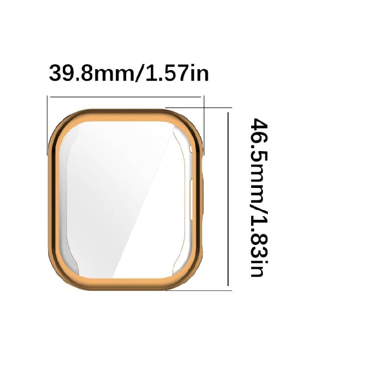 Screen Protectors Case for Watch 6 Waterproof Full Coverage TPU Bumper Protective Cover Antiscratch