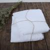 Ensemble de 2 Taies d'oreiller Douces Respirantes 100% Lin Housse de Coussin Décoratif Carré Différentes Tailles pour Lit Canapé Sofa Enveloppe