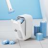 Punch-Free Disposable Toilet Brush Set - No Dead Angle Bathroom Cleaner.