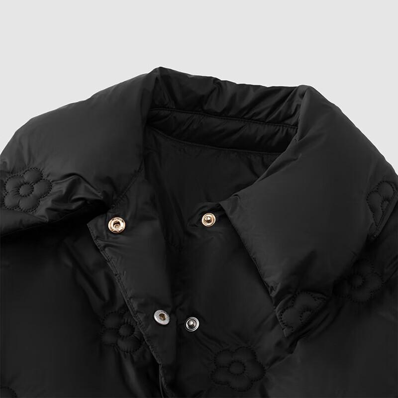 YEEHOO Girls' Chic Mid-Length Down Jacket