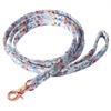 Floral Pet Collar With Bow Metal Buckle Cats Small Dogs Adjustable Fashionable