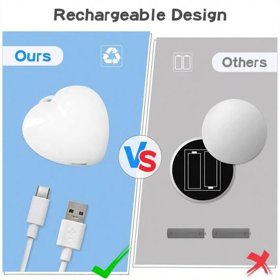 Yousheng Purse Light Handbag Light Rechargeable Touch Sensing Purse Light Keychain Sensor Activated LED Automatic Glow Lamp for Inside Purse Use