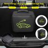 Portable Electric Car Cable Organizer Space Saving Jumper Cable Organizer Tools Cable Bag Square/Round for Electric Car