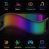 LED Matrix Pixel Panel Gjør-det-selv-bil RGB-belysning Graffiti Rulle Teksttavle Frontrute Reklameskjerm Bluetooth APP-kontroll