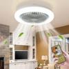 Světlo na dálkové ovládání stropního ventilátoru 30W ventilátor s LED lampou Chytré stropní ventilátory pro obývací pokoj ložnice
