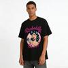 Rockabilly Forever Vintage Pin-up Girl Print T-shirt Retro Rock Style Casual Top for Men & Women Pure cotton T-shirt