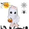 Holding Pumpkin Spooky Figure Prop Ornament Resin Halloween Sculpture  Indoor