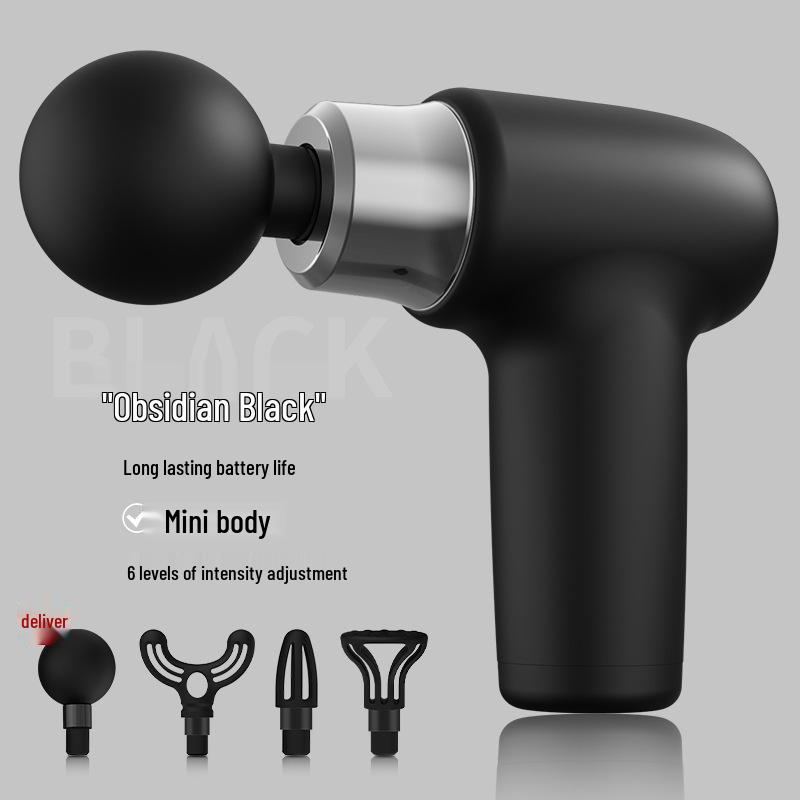 Electric Massage Gun with Heat and Extended Handle for Full-Body Relaxation