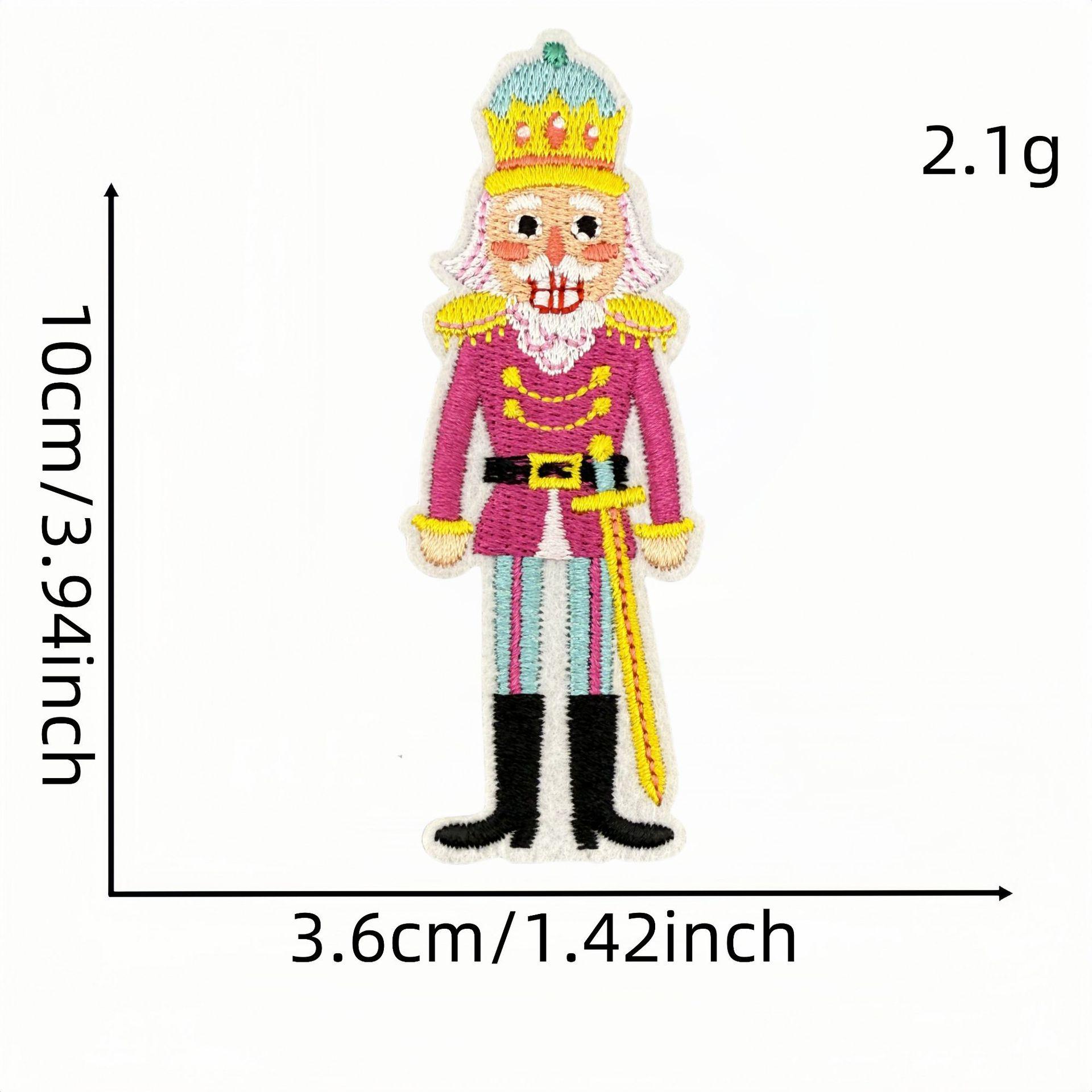 Мультяшный персонаж Принцесса Рыцарь Вышитая пришивная нашивка