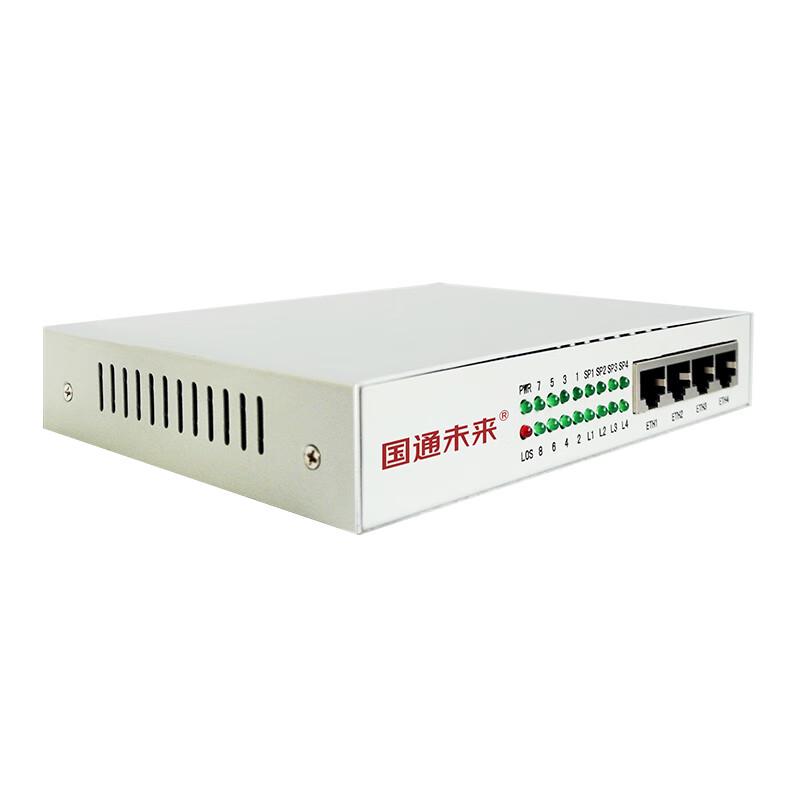 GT PCM2T-4WETH Carrier-Grade Fiber Optic Transceiver