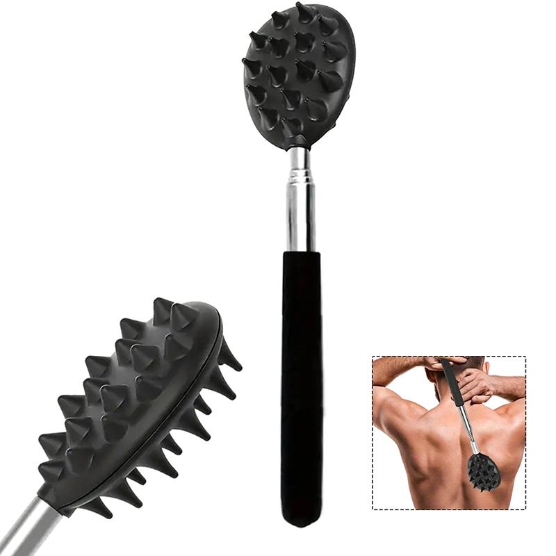 1Pcs Back Scratcher Telescopic Scratching Back Scratcher Massager Kit Scraper Extendable Telescoping Itch Massage Relaxation