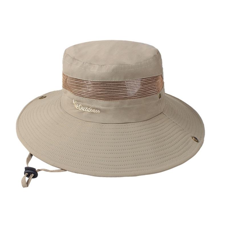 Outdoor Sun Hat Breathable Fisherman Hat Sunshade Caps Sunproof Sunshade for Hiking and Beach Surprise Gift