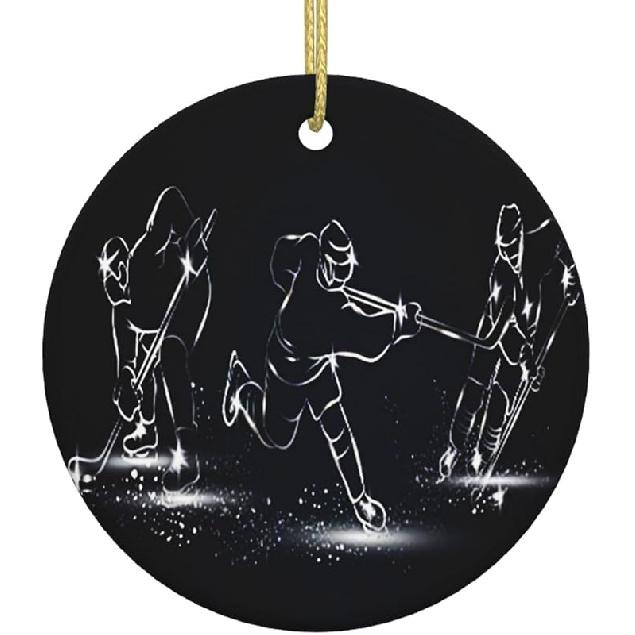 Christmas Ornament Merry Christmas Snowflakes Christmas Tree Ornaments Christmas Decoration for Xmas Ornaments Hanging Decorations Ceramic Ornament