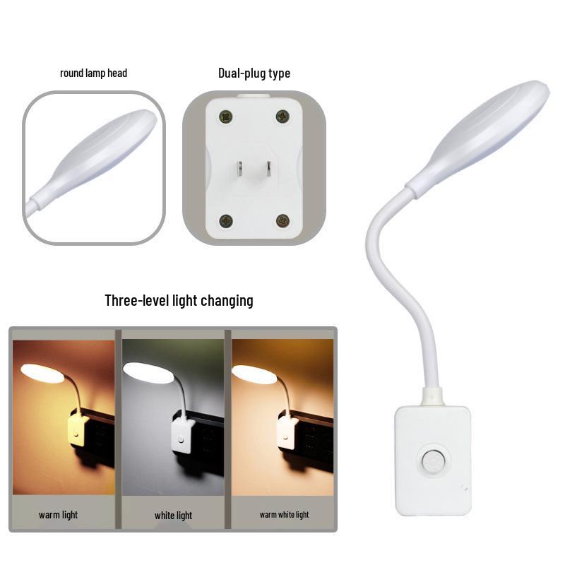 Energieeffizientes LED-Nachtlicht: Augenfreundliche Wand- oder Nachttischlampe für Studium, Stillen & Schlafzimmer. Superhell.