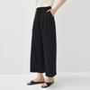 Women's Mulberry Silk Loose Fit Casual Cropped Pants
