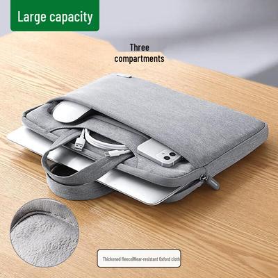 Elegant Grey 13-13.9 Inch Laptop Carrying Case