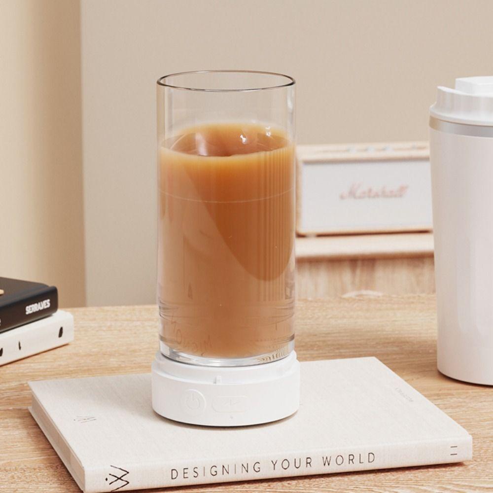 400ML Electric Coffee Mug Stainless Steel Coffee Cup Portable Automatic Mixing Cup  Coffee