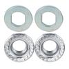 Electric Scooter Front Motor Wheel Steel Alloy Nuts Replacement for Xiaomi M365 PRO