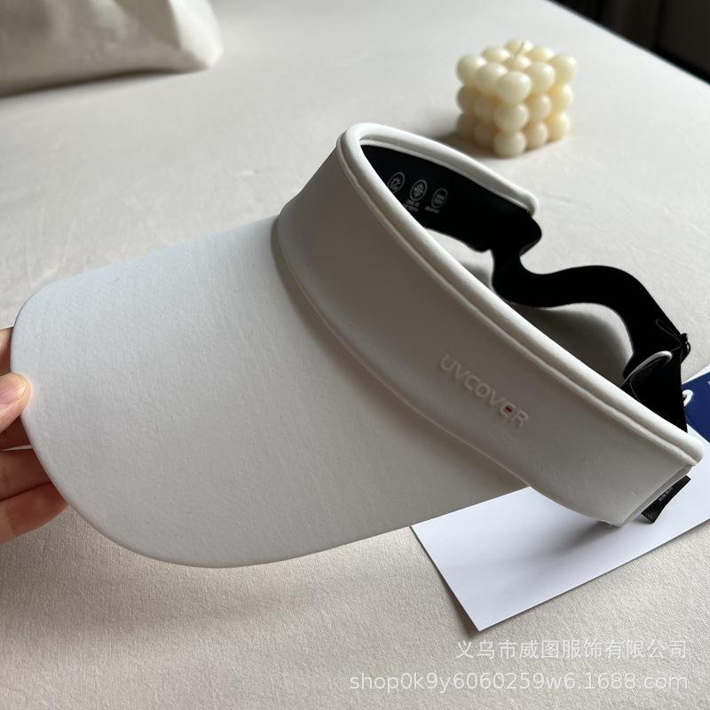 High Quality Empty Top Sun Hat, Travel Ice Silk Sunscreen Hat, Men's and Women's Outdoor Sports Sun Hat, Summer Sun Hat