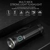 Powerful 6 LED EDC Flashlights 3000Lumen Portable Rechargeable Torch Outdoor Waterproof Hiking Camping Emergency Work Light