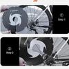 Durable Bike Disc Brake Protection Cover for Easy Cleaning Perfect for All Weather Outdoor Use