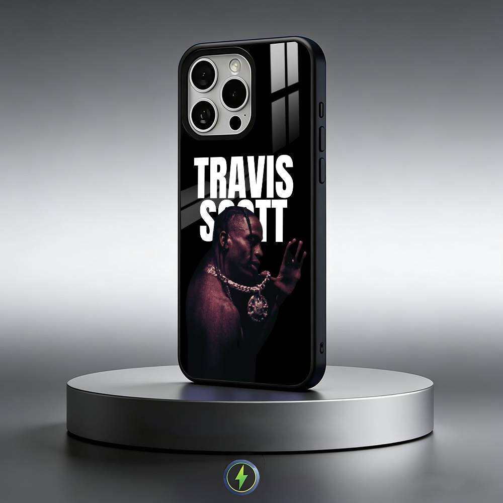 Singer T-Travis Scott Phone Case For iPhone17,16,15,14,13,12,11 Plus,Pro Max Magnetic For Magsafe Wireless Charging