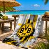Borussia Fcfc Beach Towel, Quick-drying, Easy To Care For, Suitable for Both Fitness and Beach Vacations,Sports Essential