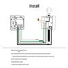Zigbee Tuya Stepless Dimming Smart Home Rotary Switch with APP & Voice Control