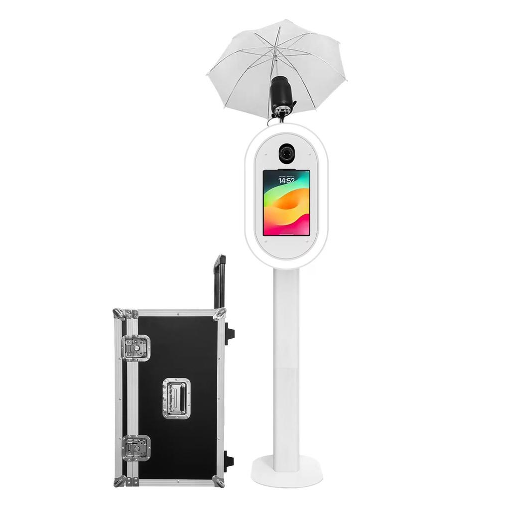 Customizable Oval DSLR Selfie Photo Booth
