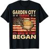 Garden City Kansas USA Flag 4th Of July T Shirt