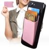 Phone Card Holder Strong Adhesive Traceless Lycra Back of Phone Cell Phone Card Holder Mobile Phone Accessories