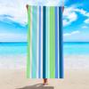 Sea Turtle Pattern Beach Towel 2D Flat Printed Peach Skin Microfiber Quick Dry Large Bath Towel Swimming Pool Summer Vacation
