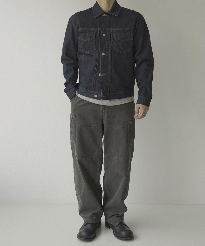 Siiiido Jonah Pf Silhouette Selvedge Raw Denim Jacket #1