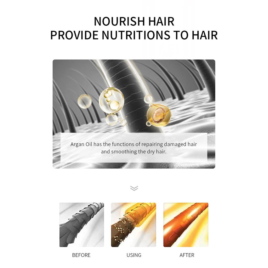 60ml Hair Care Oil Repairs Dry Soft And No Wash Hair Conditioner