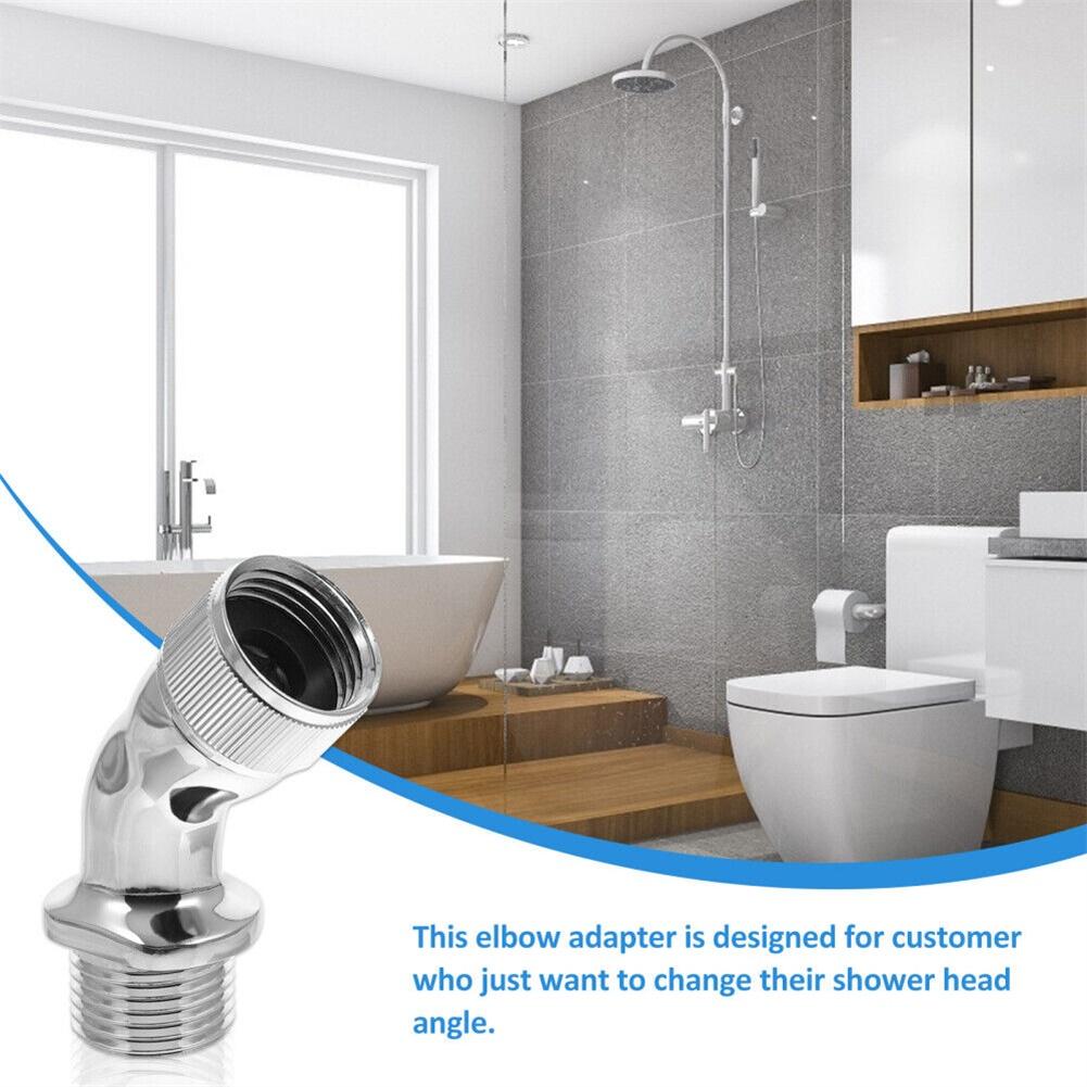 45 Degree Elbow Adapters Brass Chrome Female To Male