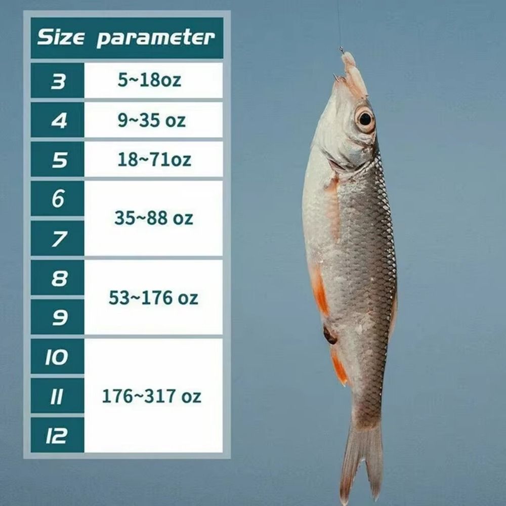 1000Pcs Carbon Steel Fishing Fixed Hooks Size 3-12 Barbed Fishing Hooks  Sea Tackle Accessories