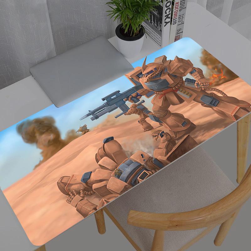 Mouse Pad Rubber Mobile Suit Gundam XXL Table Large Gamer Xxl Desk Mat Computer Keyboard Gaming Accessories Carpet Mousepad