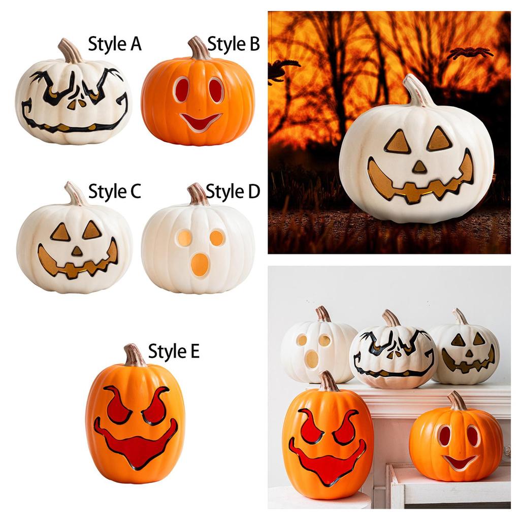 Halloween Pumpkin Light Home Decoration Fine Workmanship Art Crafts Pumpkin