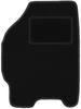 Fahrermatte schwarz für: FIat Punto I Schrägheck (1992-1999)