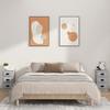 VidaXL Bedside Table Concrete Grey 39x39x67 Cm Engineered Wood 816164