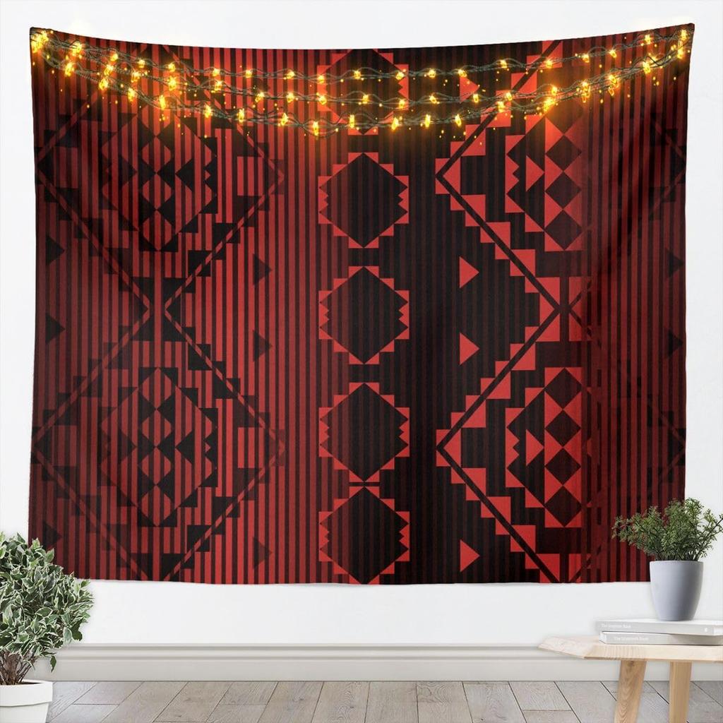 Southwestern Aztec Tapestry Kids Retro Bohemian Western Wall Art For Bedroom Living Rooms, Boho Tribal Wall Hanging Blanket