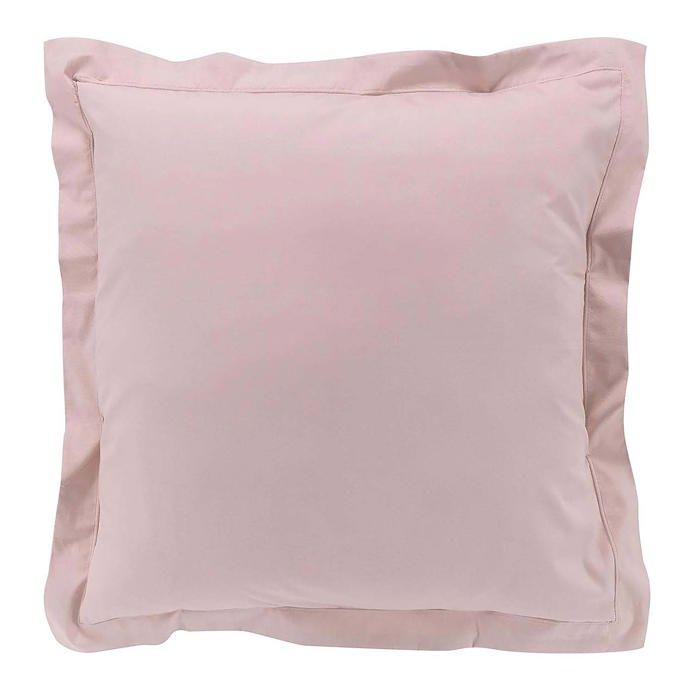 Taies d'oreiller - PROMO LINGE - Coton - 63 x 63 cm - Rose