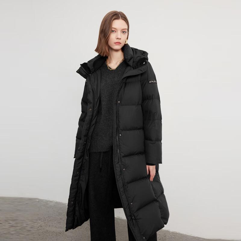 

Sancai 2025 Winter Long Hooded Goose Down Jacket M