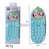 Creative Large Capacity Waterproof Silicone Pencil Case and Stationery Organizer