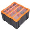 12 Drawer Hardware Organizer Office Stationary Craft Translucent Drawer Workshop Screw Storage Box