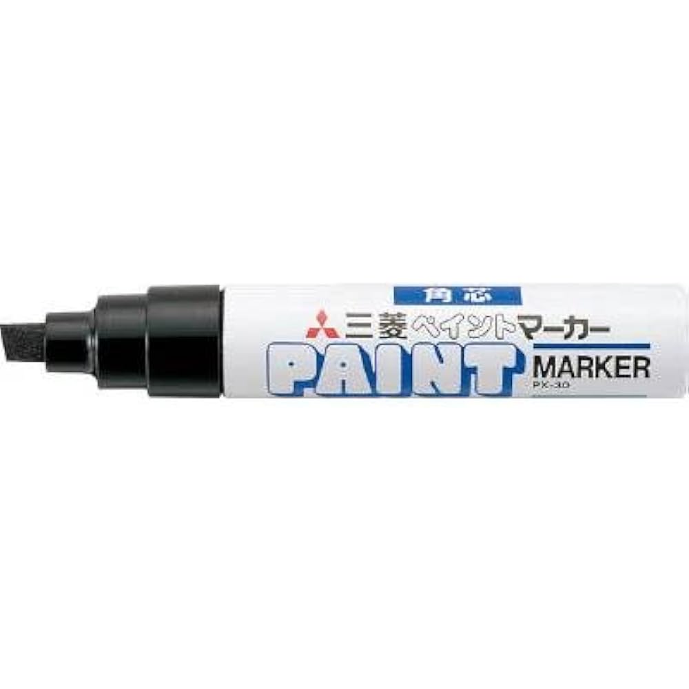 Маркер-краска Mitsubishi Pencil/uni на масляной основе, толстый, черный (3527701) PX30.24 [Прочее]