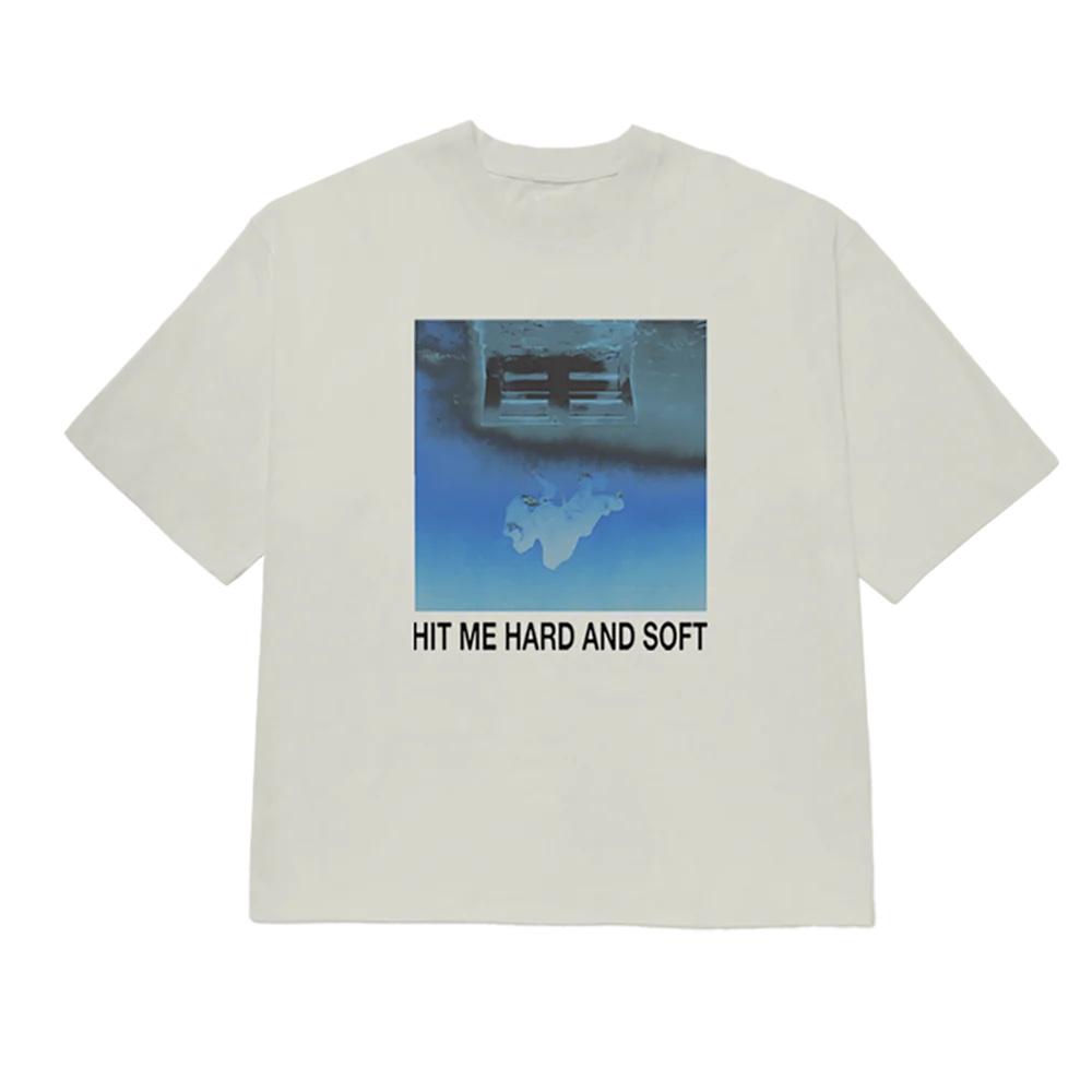 Billie Eilish Hit Me Hard and Soft Do You Know To How Bend Same Style Print T-shirts Fashion Pop Music T-Shirt Oversized T-shirt