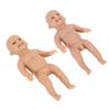 6 Inch Miniature Silicone Baby Cute Soft Reborn Miniature Baby Doll Realistic Newborn Baby Doll for 