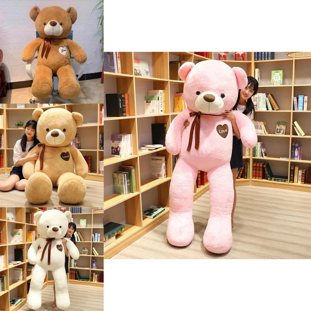 Teddy Bear Plush Stuffed Animal With Pp Cotton Filling For Kids Gift Special Characters Included