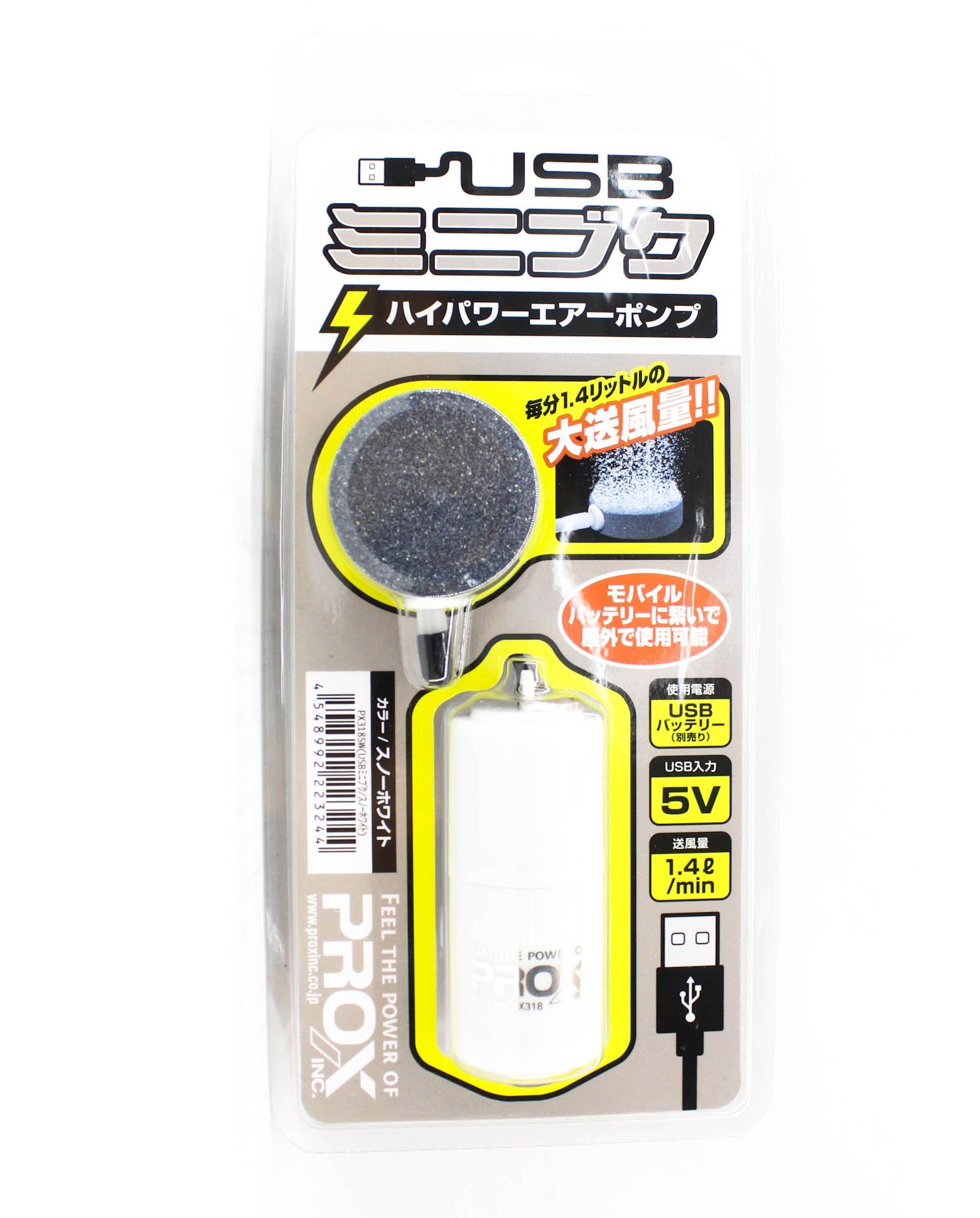 

Prox PX318SW USB Міні Повітряний Насос 82мм Білий Сніг (3244)